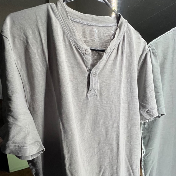 Take it easy Shirt Short Sleeve Grey Mens with buttons Size XXL - Picture 1 of 4